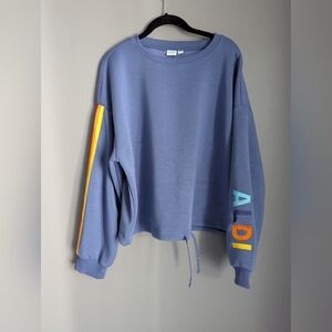 Aldi brand crewneck sweatshirt slight crop size XL 27x34x 24